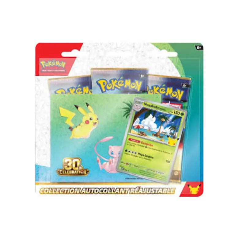 Tripack Pokémon 30 ans Jour Promo Noadkoko d'alola chez Cravariste