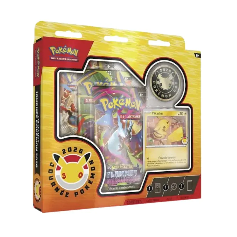COFFRET POKÉMON DAY 30 ANS FR