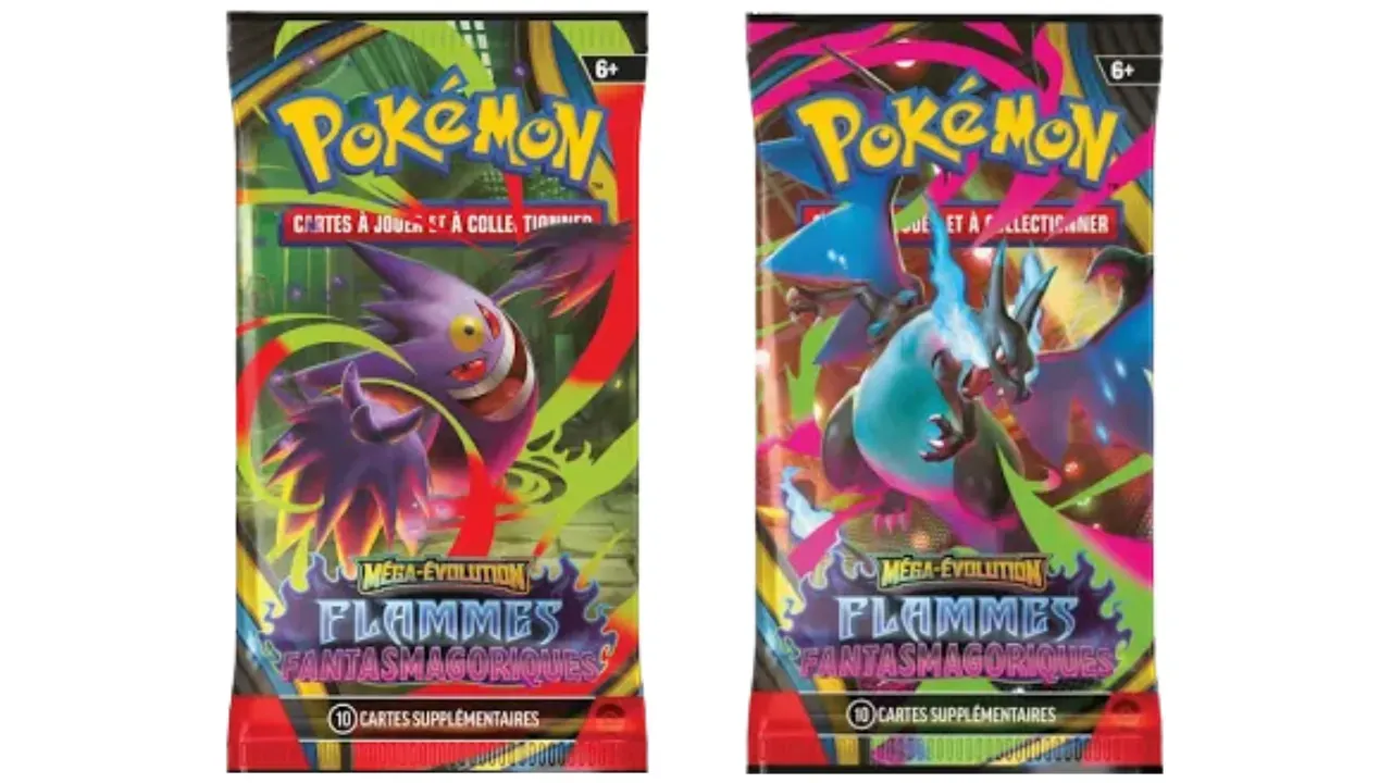 LOT DE 2 BOOSTERS FLAMMES FANTASMAGORIQUES SCELLÉS - FR