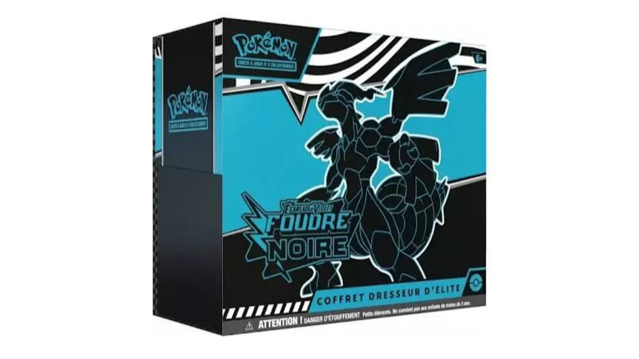 ETB Pokémon Foudre Noire Scellée - FR