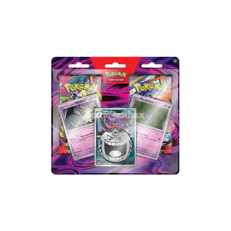 Duopack Pokémon Ectoplasma, Mimiqui et Marshadow chez Cravariste