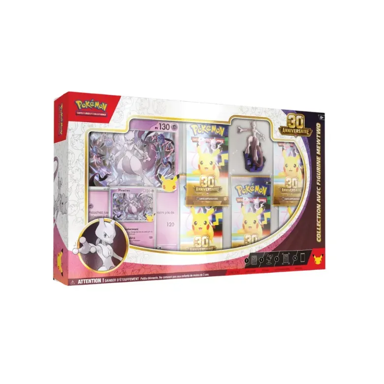 Pokémon 30 ans Coffret Collection Figurine Nuit Mewtwo chez Cravariste