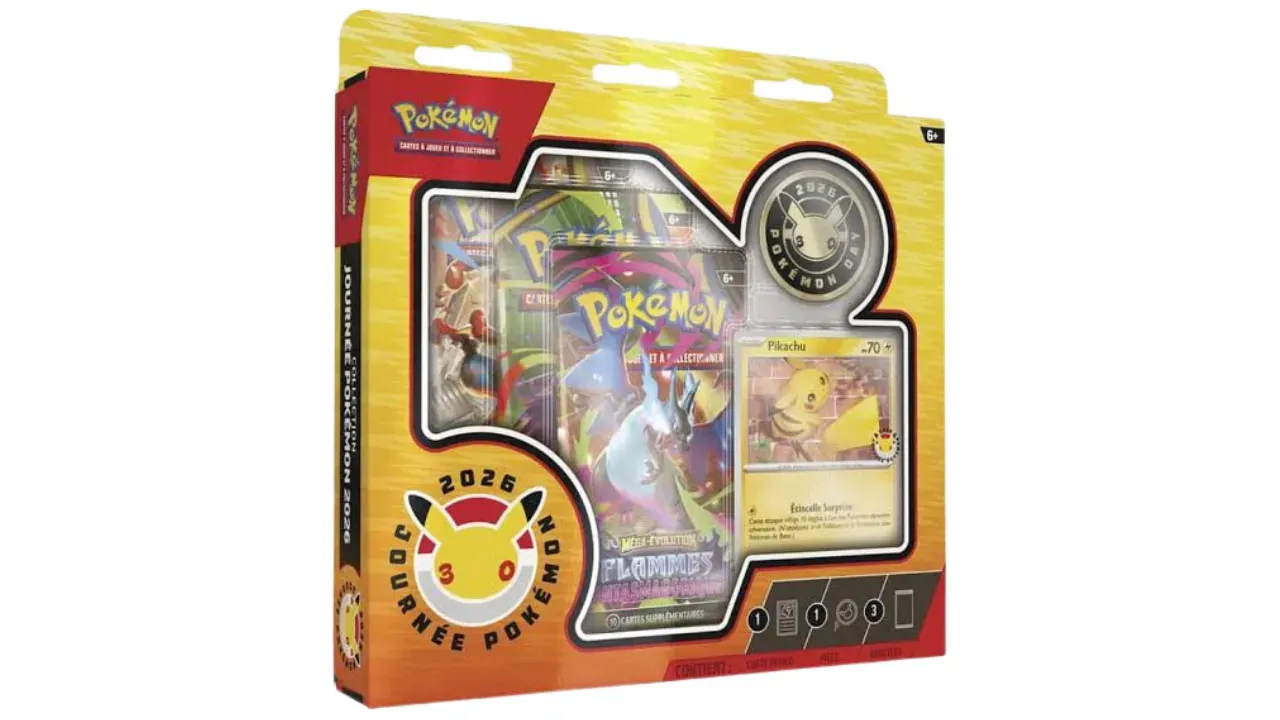 COFFRET POKÉMON DAY 30 ANS FR