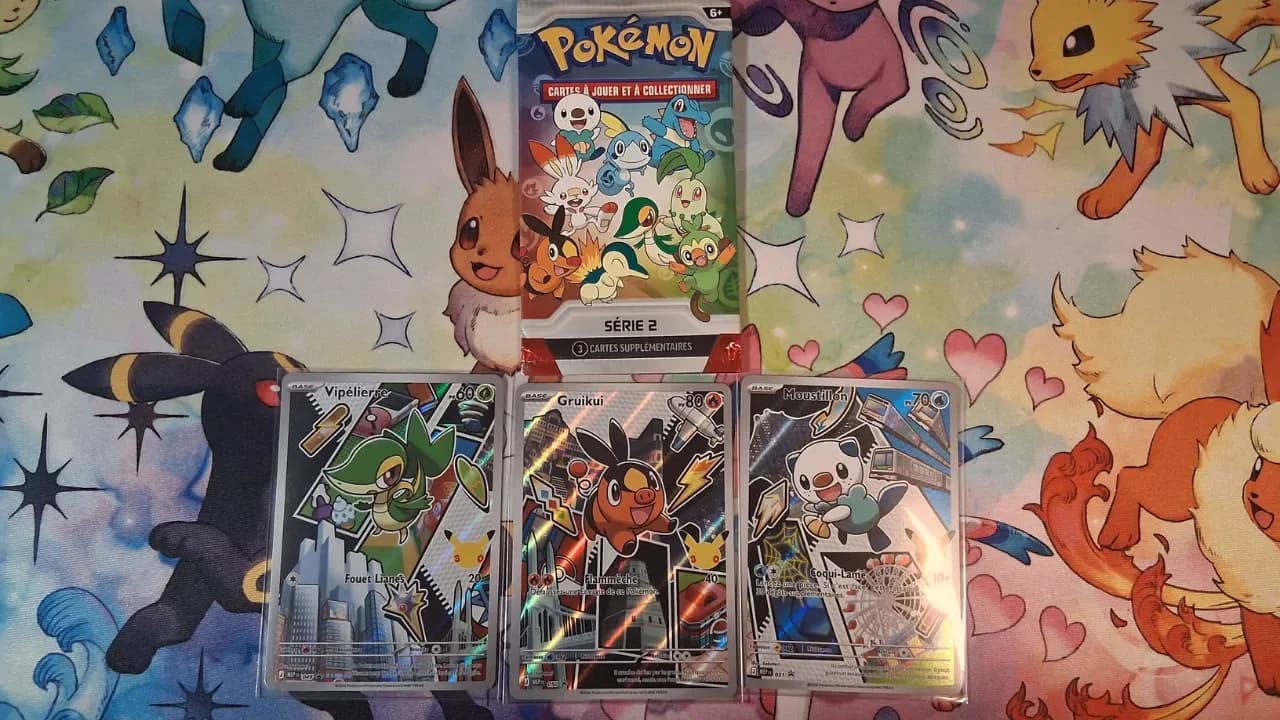 TRIPLETTE COFFRET POKEMON SERIE 2 - GEN 5